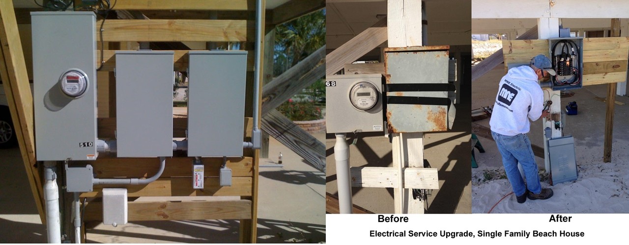 MNE Electric service upgrades