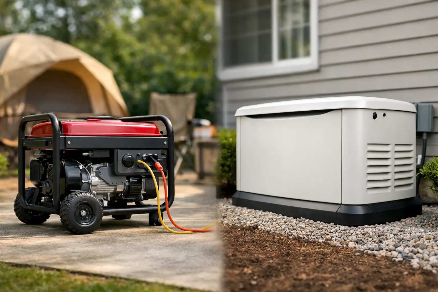 Portable Generator vs Standby Generator Choices