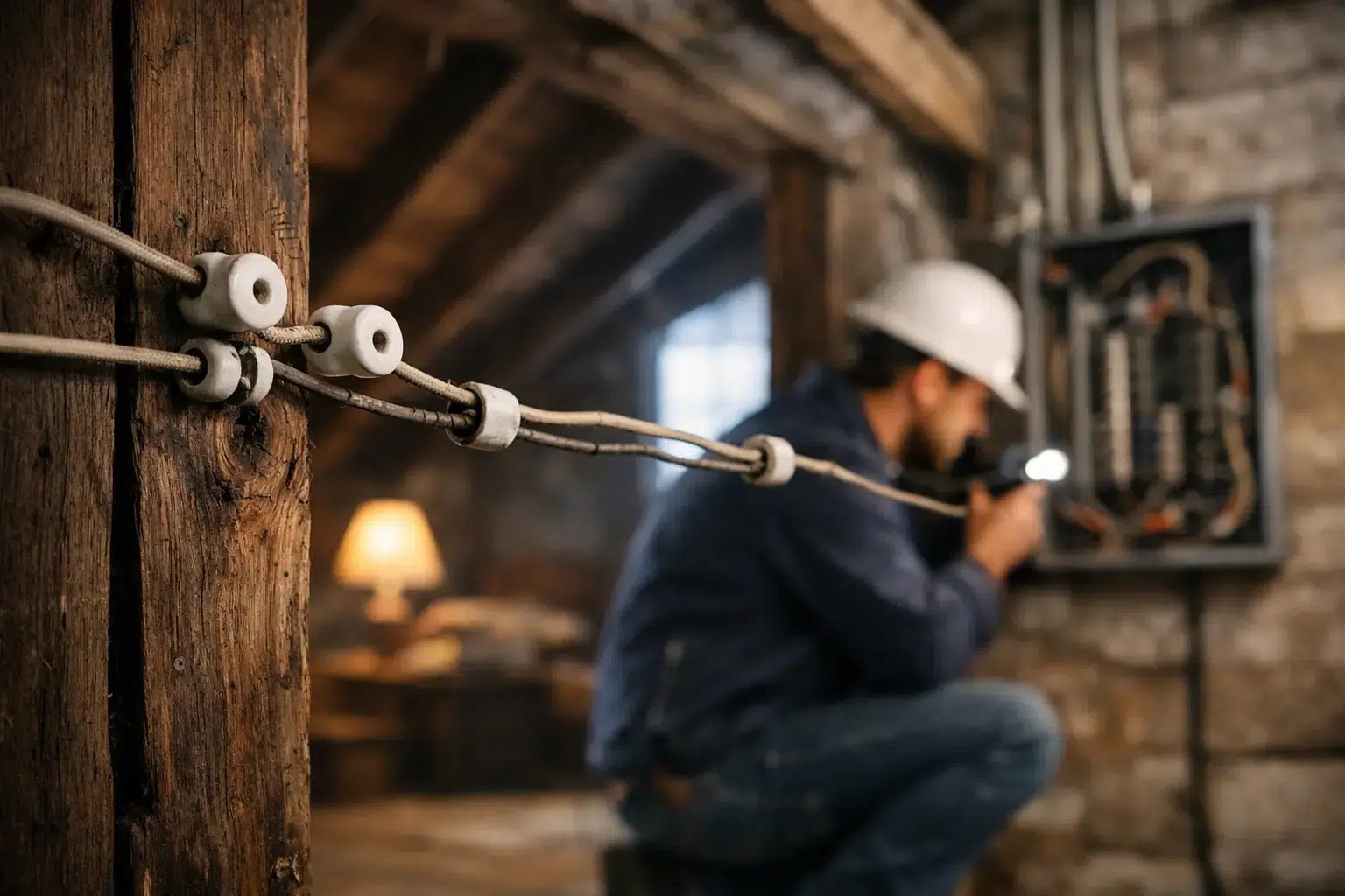 Is Knob and Tube Wiring Dangerous in Older Homes?
