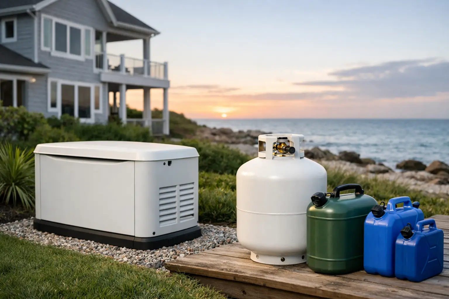 Standby Generator Fuel Options for Coastal Homes